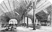 Paddington Station, London, 1854