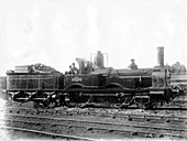 London and South Western Railway Locomotive, c1873