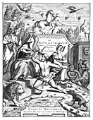 Half-title of De Motu Animalum by Giovanni Borelli, 1710