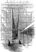 Production of sulphuric acid, 1844