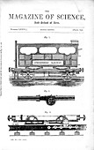Clegg and Samuda's atmospheric railway, 1845