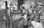 Spitalfields silk weavers, 1893
