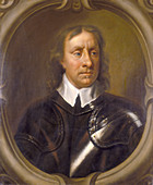 Portrait of Oliver Cromwell'