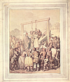 Execution at Tyburn, 1803