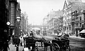 Farringdon Street, City of London, 1890