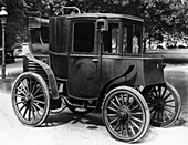 A Columbia Electric car, c1899