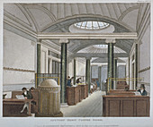 Auction Mart, Bartholomew Lane, City of London, 1811