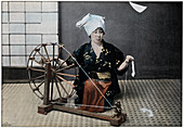Spinning Wheel', c1890