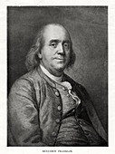 Benjamin Franklin, American statesman, printer and scientist