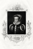 Mary I, also known as Mary Tudor, 1860