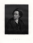 Alexander Pope, English poet, 19th century