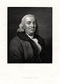 Benjamin Franklin, statesmen of the United States