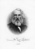 Henry Wadsworth Longfellow, American poet and teacher