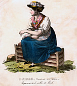 Swiss woman, c1825