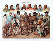 Asiatic Races', 1800-1900