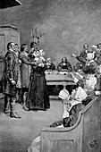 The Trial of a Witch, America, 1882