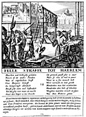 Protestants executed during Duke of Alva's repressive rule