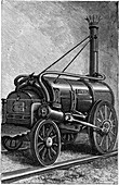George Stephenson's locomotive 'Rocket', 1829