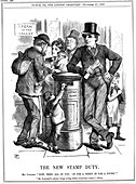 The New Stamp Duty', 1880