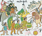 De Guzman attacking Michuacan, Mexico