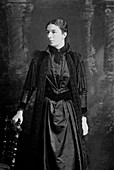 Mary Augusta Ward, English novelist and social worker, c1890
