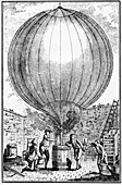 Inflation of hydrogen balloon