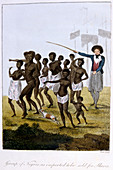 Group of Negros, as imported to be sold for Slaves', Surinam