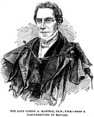 Gideon Algernon Mantell, English geologist, 1852