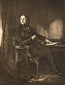 Charles Dickens, English novelist and journalist, c1836