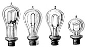 Edison's incandescent lamps