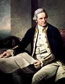 James Cook, English explorer, navigator and hydrographer