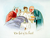 The End of the Feast', c1895