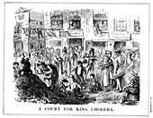 A Court for King Cholera', 1852