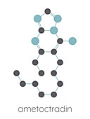 Ametoctradin fungicide molecule