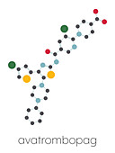 Avatrombopag thrombocytopenia drug molecule