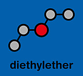 Diethyl ether solvent molecule