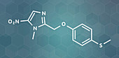 Fexinidazole antiprotozoal drug molecule