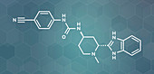 Glasdegib cancer drug molecule