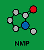 NMP solvent molecule