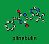 Plinabulin cancer drug molecule