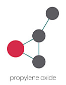 Propylene oxide molecule