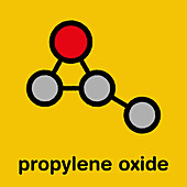 Propylene oxide molecule