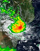 Cyclone Idai rainfall map, 16 March 2019