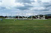 Jansky radio antenna replica