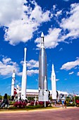 Kennedy Space Center Rocket Garden.
