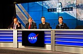 Elon Musk at NASA press conference.