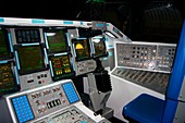 Space Shuttle cockpit.