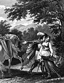Casanova scene, 19th century