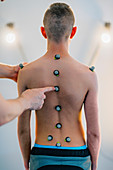 Placing markers for posture analysis