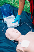 Defibrillator training